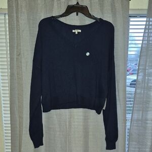PacSun Navy V-Neck Sweater